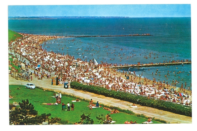 1960-4 - Eforie Sud. Plaja